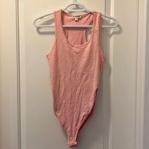 Zenana Premium Pink Bodysuit